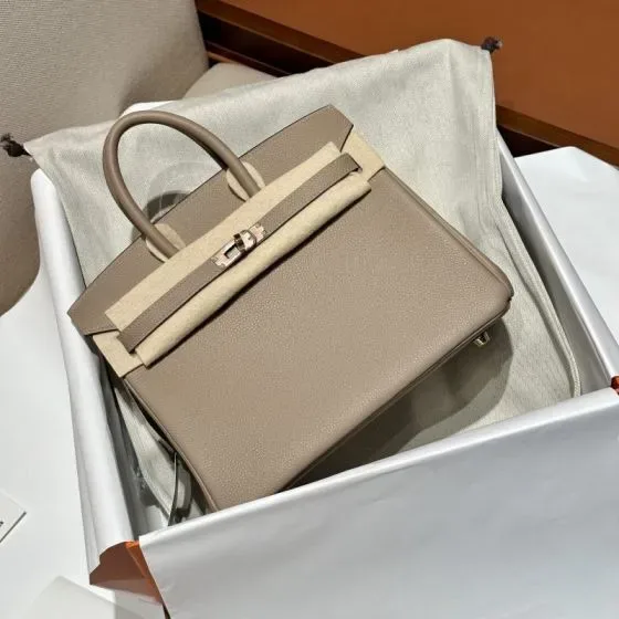 Hermes Birkin Etoupe Top Handle