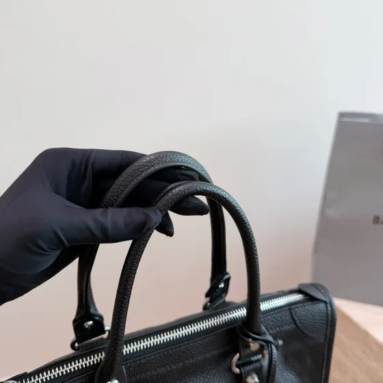 Balenciaga City Black Top Handle