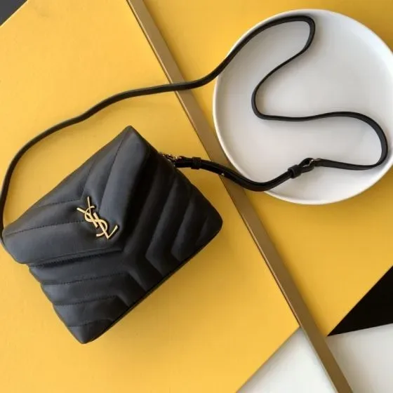YSL Loulou Toy Black Crossbody