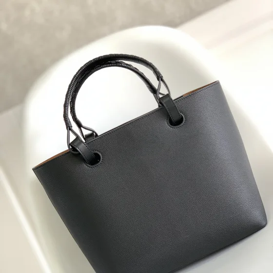 Loewe Anagram Shoppertasche Schwarz Henkel