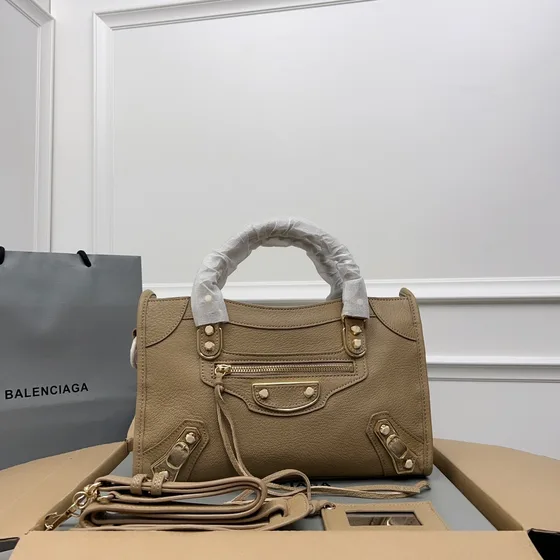 Balenciaga Neo Classic City Beige Top Handle