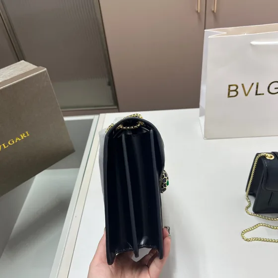 Bvlgari Serpenti Forever Black Crossbody