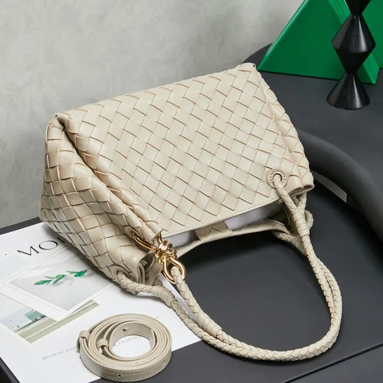 Bottega Veneta Parachute Beige Sac épaule