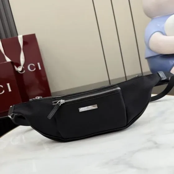 Gucci Canvas Belt Bag Black Belt Bag