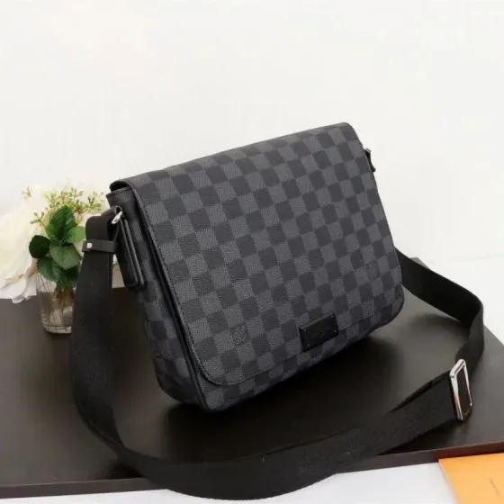 Louis Vuitton District Pm Graphite Gray Crossbody