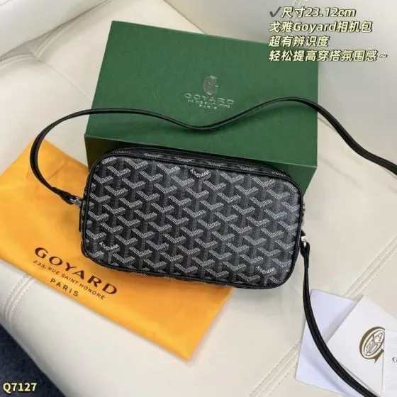 Goyard Camera Bag Black 23 12cm Crossbody