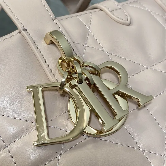Dior Dior Toujours Vertical Nano Tote Powder Rosa Alça superior