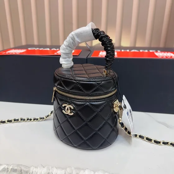 Chanel Vanity Case Black Vanity