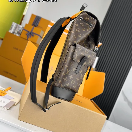 Louis Vuitton Christopher Brun Rygsæk