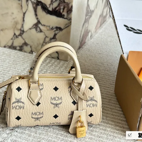 MCM Ella Boston Cognac Üst sap