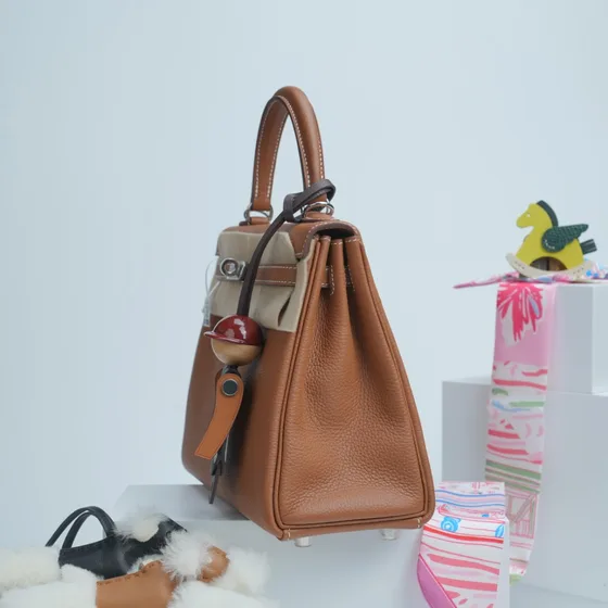 Hermes Kelly Coklat Top Handle