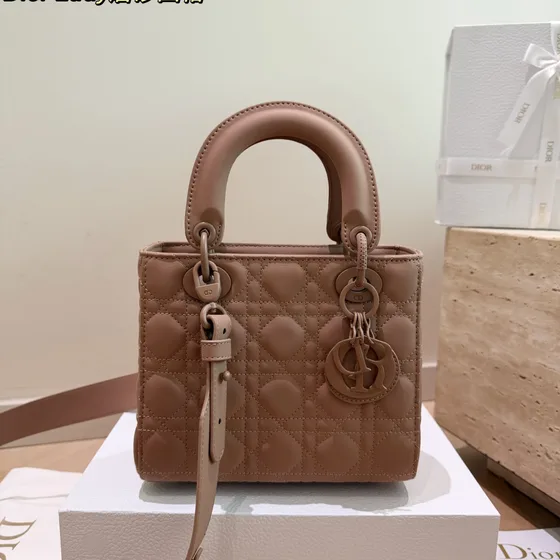 Dior Lady Dior Blush Pink Top Handle