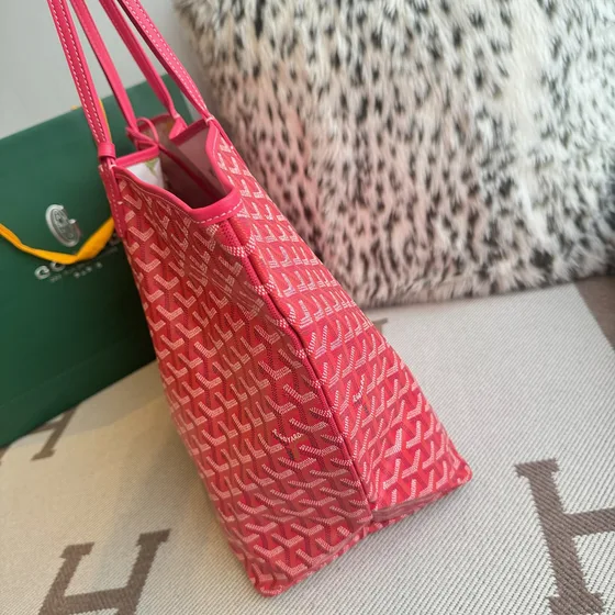 Goyard Saint Louis Gm Rød Shoppertasketur
