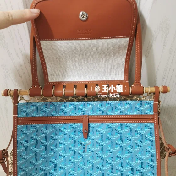 Goyard Aligre Bag Sky Blue Tote Bag