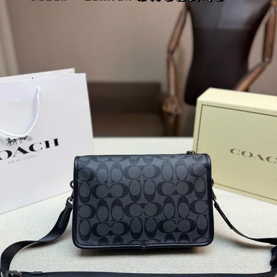 Coach Heritage Crossbody Schwarz Crossbody