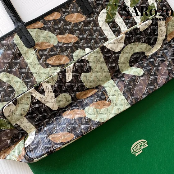 Goyard Saint Louis Pm Lettres Camouflage Multicolorido Camouflage Bolsa tote