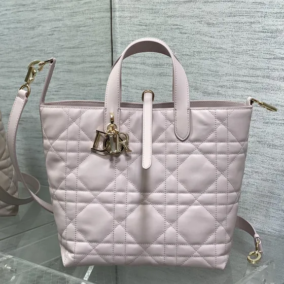 Dior Dior Toujours Vertical Tote Light Rose Sac cabas