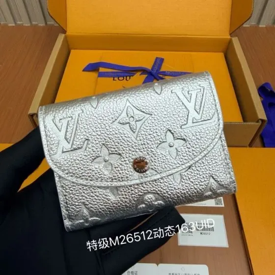 Louis Vuitton Victorine Silver Wallet
