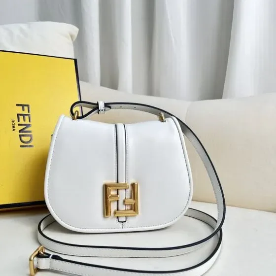 Fendi C Mon Mini White Crossbody