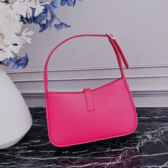 YSL Le 5 À 7 Hobo Bag Hot Lyserød Skuldertaske