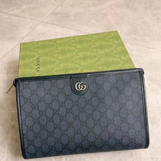 Gucci Ophidia Gg Pouch Black Pouch