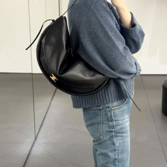 Celine Large Croque Bag Black Shoulder Bag