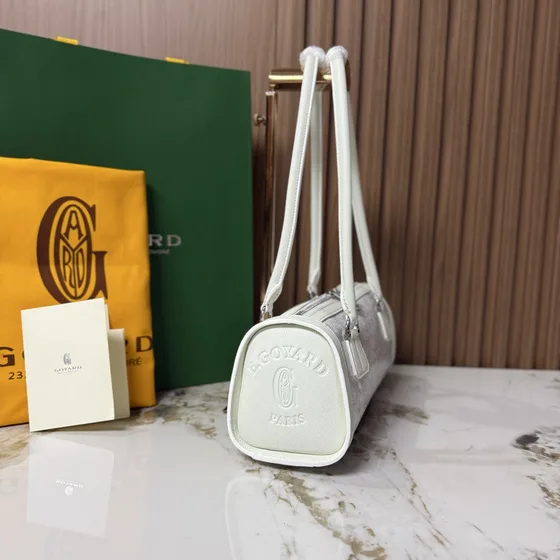 Goyard Saint Martin Bag White Shoulder Bag