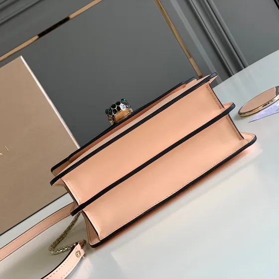 Bvlgari Serpenti Forever Crossbody Bag Light Pink Crossbody