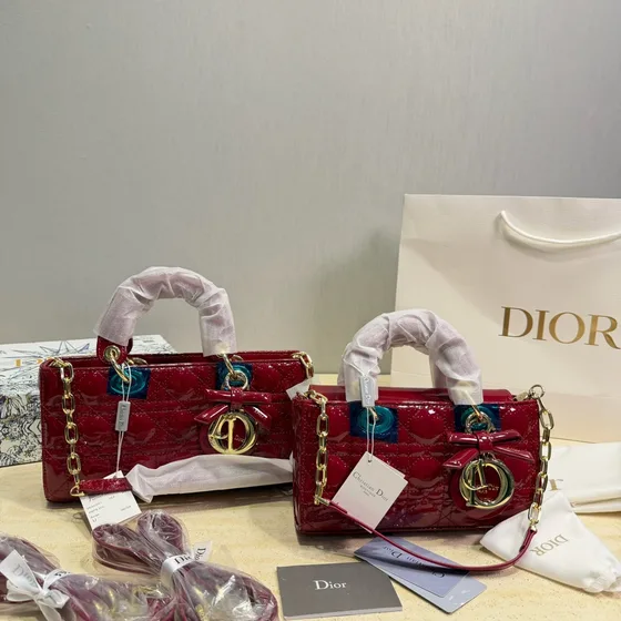 Dior Lady D-Joy Gray Tophåndtag