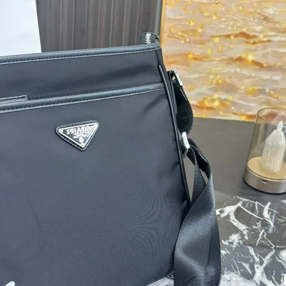 Prada Re-Nylon Crossbody Bag Black Crossbody