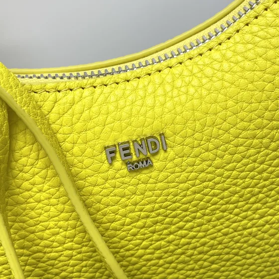 Fendi Fendessence Mini Hobo Yellow Hobo