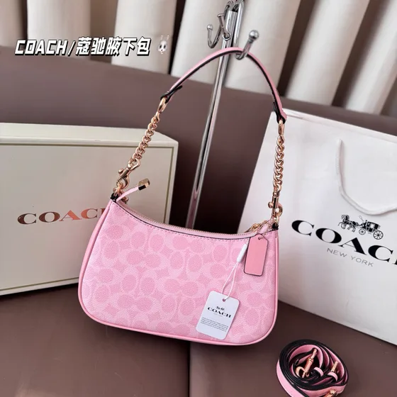 Coach Teri Bolso bandolera Rosa Bolso bandolera