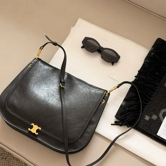 Celine Soft Besace Black Crossbody