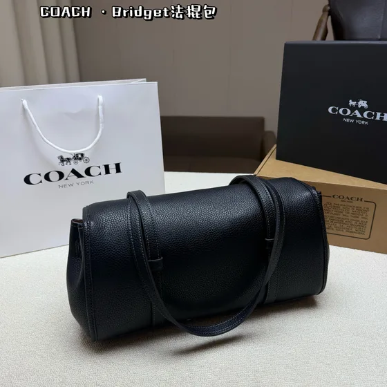 Coach Bridget أسود Shoulder Bag