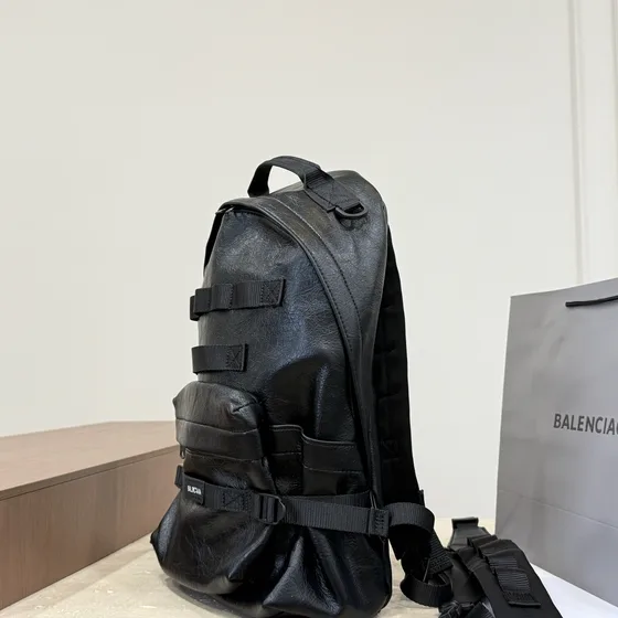 Balenciaga Army Backpack Black Backpack