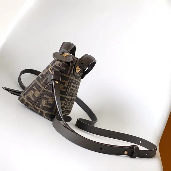 Fendi By The Way Mini بني Top Handle