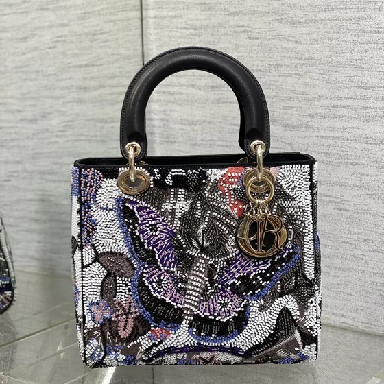 Dior Lady Dior Mønster Tophåndtag