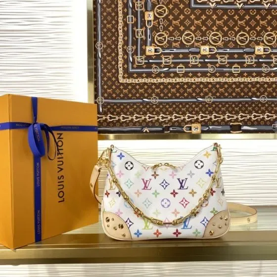 Louis Vuitton Onthego Multicolor White Shoulder Bag