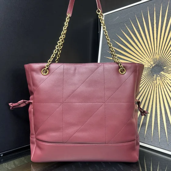 YSL Jamie Shopping Tote Bordô Bolsa tote