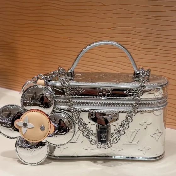 Louis Vuitton Belt Bag Silver
