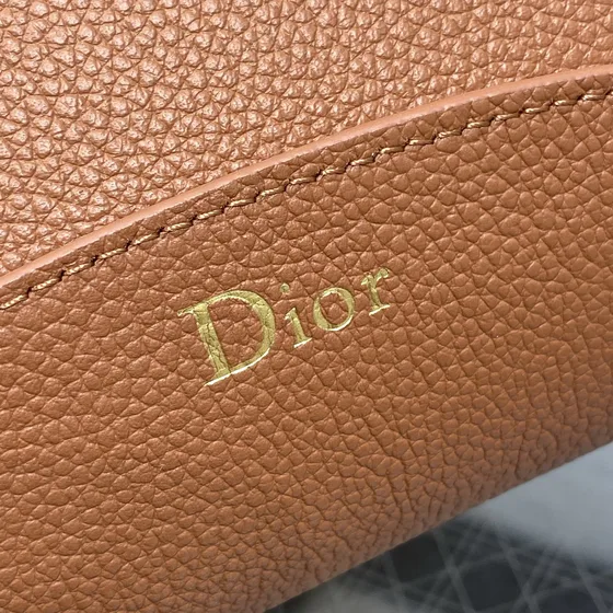 Dior Medium Dior Essentials Bucket Bag Brown Shoulder Bag
