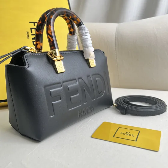 Fendi By The Way Mini Black Top Handle