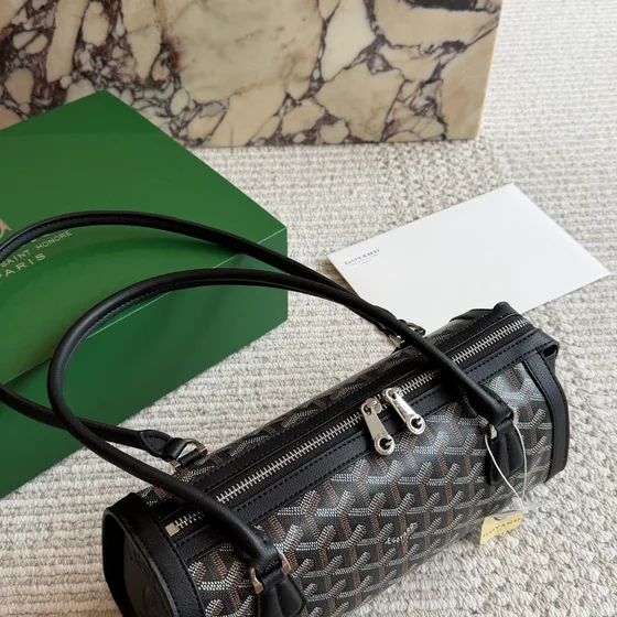 Goyard Saint Martin Black Shoulder Bag