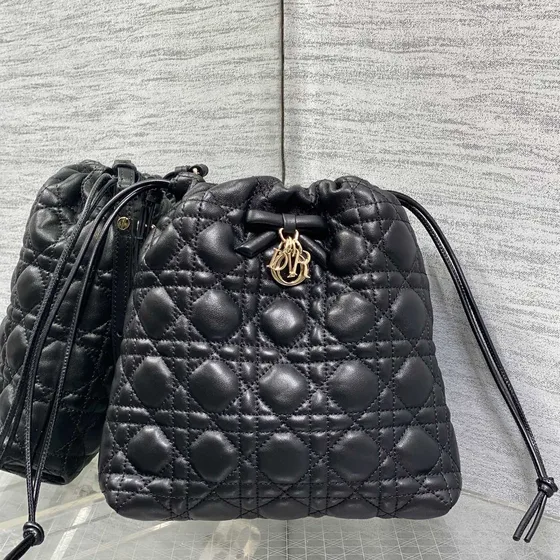 Dior Dior Travel Pouch Hitam Crossbody