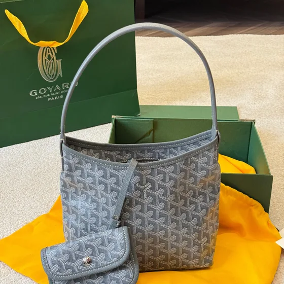 Goyard Boétie Hobo أسود/Tan Hobo