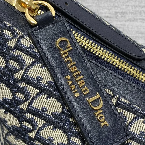 Dior Diorstar Hobo Bag Beige And Blau Hobo