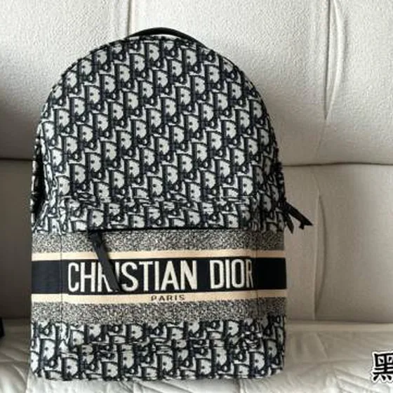 Dior Oblique Navy Beige 40x28cm everyday