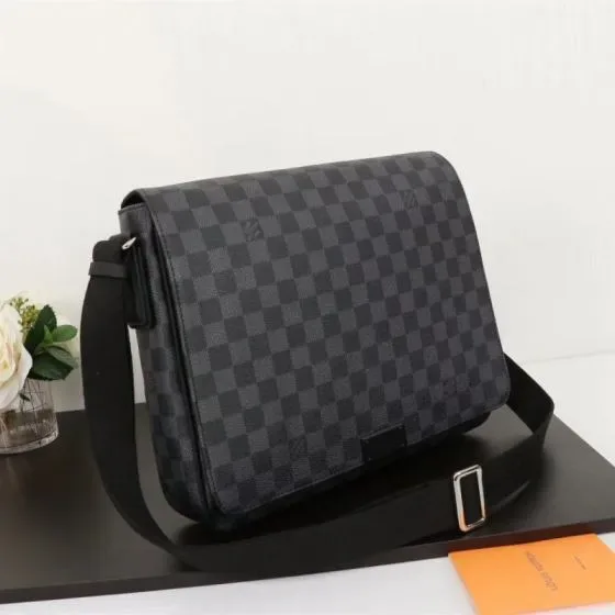 Louis Vuitton District Pm Dark Gray Crossbody