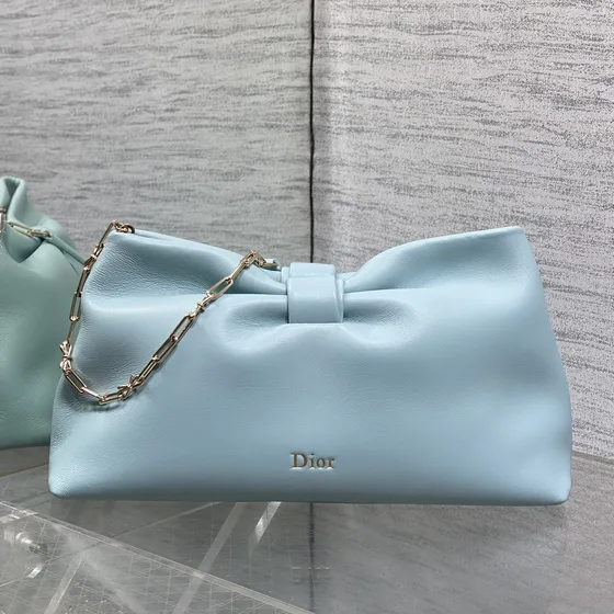 Dior Dior Soft Knot Bag Light Blau Crossbody
