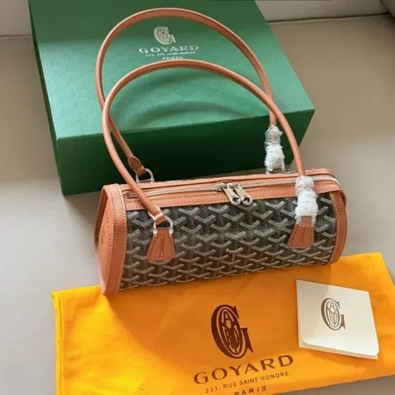 Goyard Saint M dard Brown Shoulder Bag